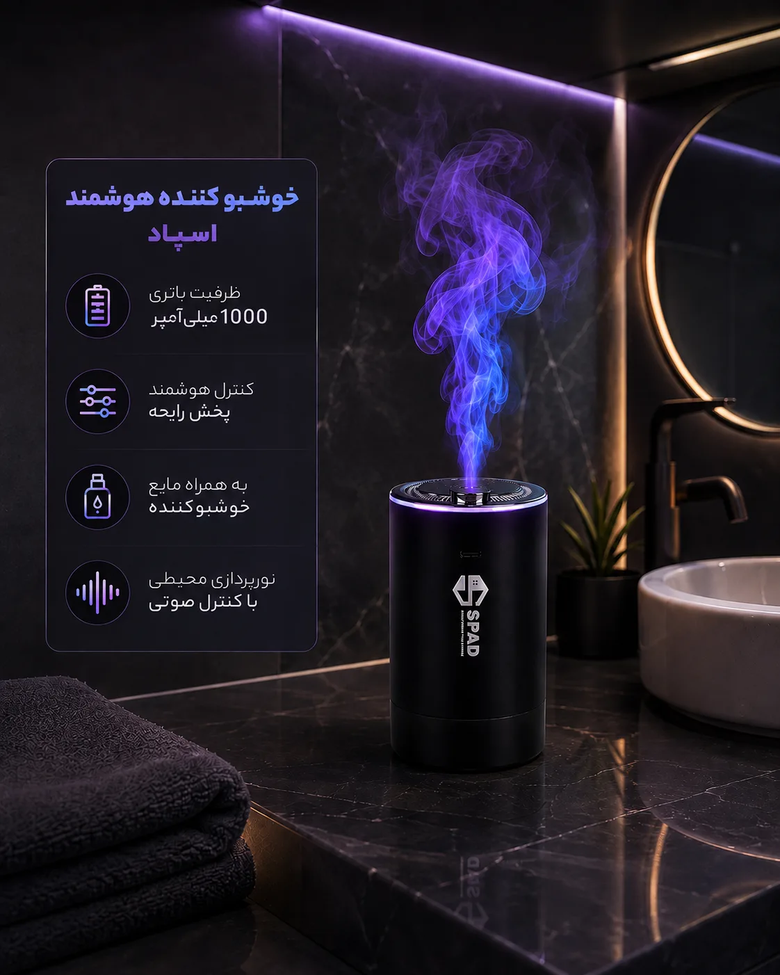 خوشبوکنند اسپاد JK-573 — تصویر ۲